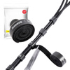 Taśma rzepowa BASEUS Colourful Circle Velcro Straps 1m (czarna)