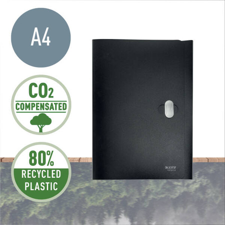 TECZKA A4 LEITZ RECYCLE 46220095 CZARNY PP