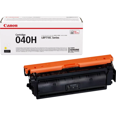 TONER ORYGINALNY CANON CRG040H 0455C001 YELLOW 10000 STRON