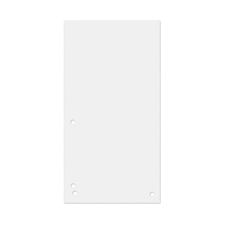 PRZEKŁADKI 1/3 A4 DONAU BIAŁE KARTON 190G/M² 100SZT