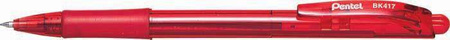 DŁUGOPIS AUTOMATYCZNY PENTEL WOW BK417-B CZERWONY 0.7