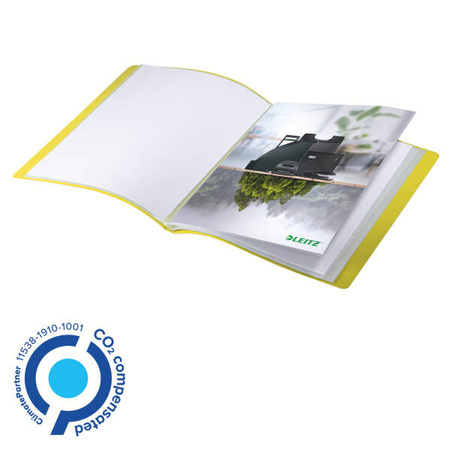 ALBUM OFERTOWY A4 LEITZ RECYCLE 46760015 ŻÓŁTY 20 KOSZULEK