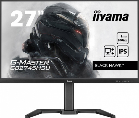 IIYAMA MONITOR 27 CALI GB2745HSU-B2 IPS,FHD,100HZ,1MS,2XUSB,300CD
