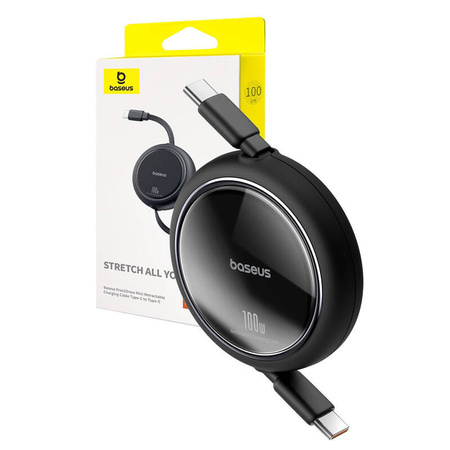 KABEL USB-C DO USB-C BASEUS FREE2DRAW, PD, 100W, 1M (CZARNY)