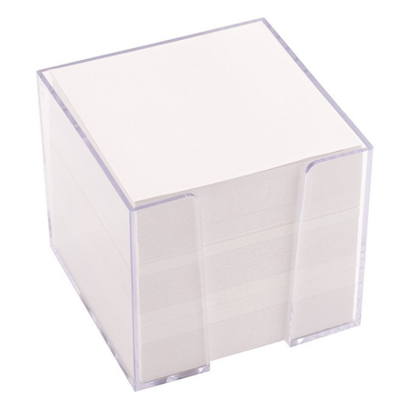 KOSTKA BIUROWA W POJEMNIKU 85X85X80 D.RECT BIAŁA