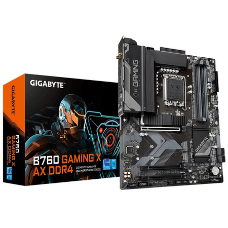 GIGABYTE PŁYTA GŁÓWNA B760 GAMING X AX S1700 4DDR5 DP/HDMI ATX