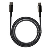 Kabel USB-C do USB-C Baseus Tungsten Gold, 100W, 1m (czarny)