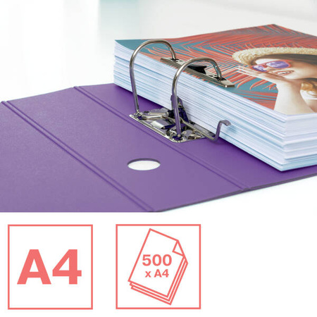 SEGREGATOR A4 ESSELTE COLOUR'BREEZE 82MM 628428 LAWENDOWY