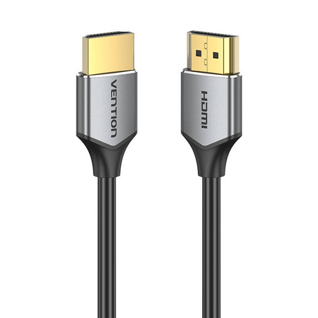 ULTRA CIENKI KABEL HDMI VENTION ALEHH 2M 4K 60HZ (SZARY)