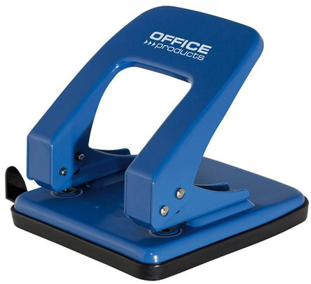 DZIURKACZ METALOWY OFFICE PRODUCTS NIEBIESKI 40 KART