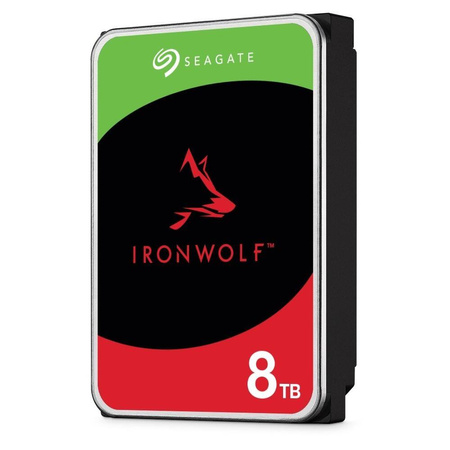 SEAGATE DYSK IRONWOLF 8TB 3,5 256MB ST8000VN002
