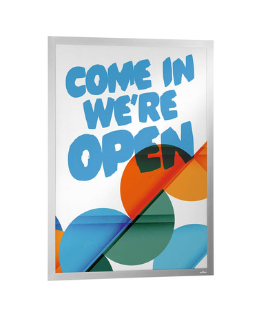 RAMKA MAGNETYCZNA 50X70 CM DURABLE DURAFRAME POSTER 505423 SREBRNA