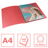 SEGREGATOR A4 ESSELTE COLOUR'BREEZE 628437 KORALOWY 4-RINGOWY 