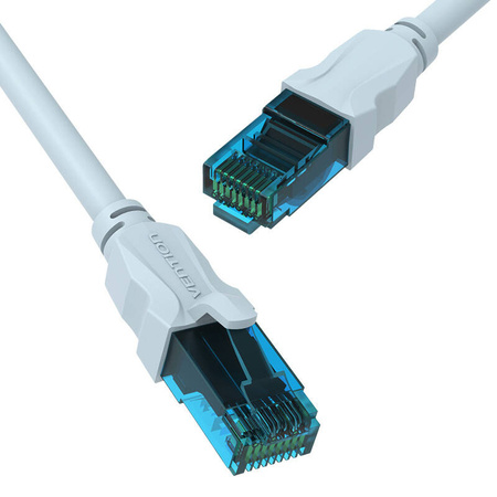 KABEL SIECIOWY UTP CAT5E VENTION VAP-A10-S1500 RJ45 ETHERNET 100MBPS 15M NIEBIESKI