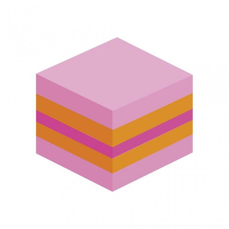 KARTECZKI SAMOPRZYLEPNE 51X51MM 3M POST-IT® 2051P RÓŻOWE 400 KART