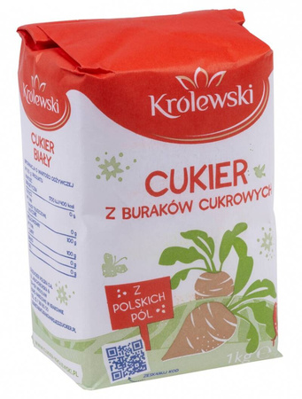 CUKIER BIAŁY KRÓLEWSKI 1KG