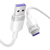 KABEL USB 2.0 A DO USB-C 6A VENTION CTOWF 1M (BIAŁY)