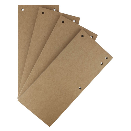 PRZEKŁADKI 1/3 A4 D.RECT CRAFT KARTON 300G 50SZT