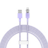 KABEL SZYBKO ŁADUJĄCY BASEUS USB-A DO LIGHTNING EXPLORER SERIES 2M, 2.4A (FIOLETOWY)