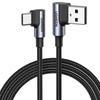 Kabel UGREEN US176 USB-A-USB-C 3m (czarny)