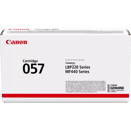 CANON ORYGINALNY TONER 057, BLACK, 3100S, 3009C002, CANON LBP228, LBP226, LBP223, MF449, MF446, MF445, MF443, O