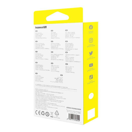 Kabel USB-C 3w1 Baseus Free2Draw USB-C/Lightning/Micro 100W, 1,1m (czarny)