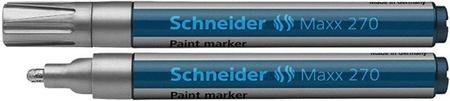 MARKER OLEJOWY SCHNEIDER MAXX 270 SREBRNY OKRĄGŁA 1-3MM