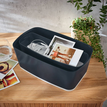 ORGANIZER 307X105X55MM LEITZ MYBOX COSY 52650089 AKSAMITNY SZARY