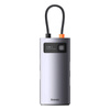 HUB 4W1 BASEUS METAL GLEAM SERIES, USB-C DO 3X USB 3.0 + ETHERNET RJ45