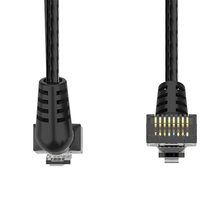 KABEL SIECIOWY UTP CAT. 6 VENTION IBOBF, RJ45 ETHERNET, 1M (CZARNY)