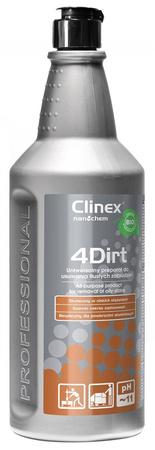 PREPARAT DO USUWANIA TŁUSTYCH ZABRUDZEŃ CLINEX 4DRIT 1L