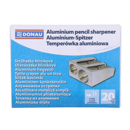 TEMPERÓWKA PODWÓJNA ALUMINIOWA DONAU SREBRNA