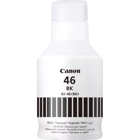 CANON ORYGINALNY INK / TUSZ 4411C001, BLACK, 6000S, 170ML, GI-46 PGBK, CANON MAXIFY GX6040, GX7040
