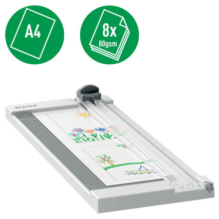 TRYMER A4 LEITZ PRECISION HOME 90250000 CZARNY 8 KART