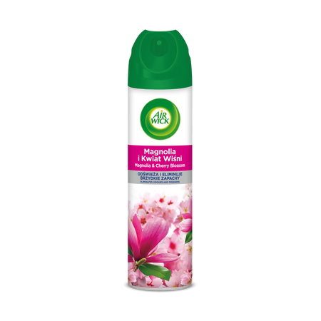 ODŚWIEŻACZ POWIETRZA AIR WICK AEROMIST MAGNOLIA I KWIAT WIŚNI 300ML