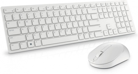 DELL ZESTAW BEZPRZEWODOWY KLAWIATURA + MYSZ KM5221W BIAŁY