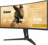 IIYAMA MONITOR G-MASTER 34 CALE GCB3486WQSCP-B1,VA,UWQHD,240HZ,0.4MS,1500R,HDR400,500CD,21:9,HDMI (2.1), USB-C DOCK 95W, RJ45, 2X5W, KVM,PIP