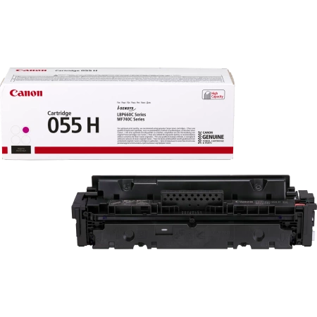 CANON ORYGINALNY TONER 055MH, MAGENTA, 5900S, 3018C002, HIGH CAPACITY, CANON MF742CDW, MF744CDW, MF746CX, LBP663CDW, LBP664CX, O