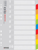 PRZEKŁADKI A4 OFFICE PRODUCTS MIX KOLORÓW KARTON 170G/M² 10KART