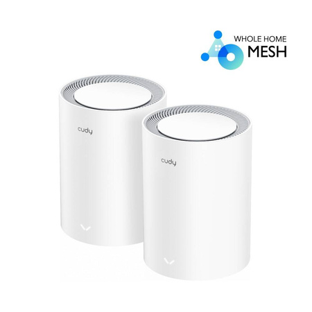 CUDY SYSTEM WIFI MESH M1800 (2-PACK) AX1800