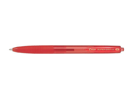 DŁUGOPIS KULKOWY AUTOMATYCZNY PILOT SUPER GRIP G BPGG-8R-F-RR CZERWONY 0.7
