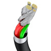 KABEL USB DO USB-C BASEUS SUPERIOR SERIES, 66W, 1M (CZARNY)