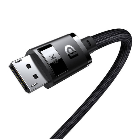 KABEL DP 8K DO DP 8K BASEUS HIGH DEFINITION 5M (CZARNY)