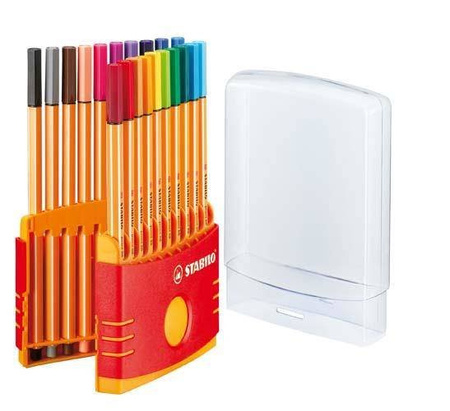 Cienkopis STABILO POINT 8820-03 mix*20 0.4 20szt