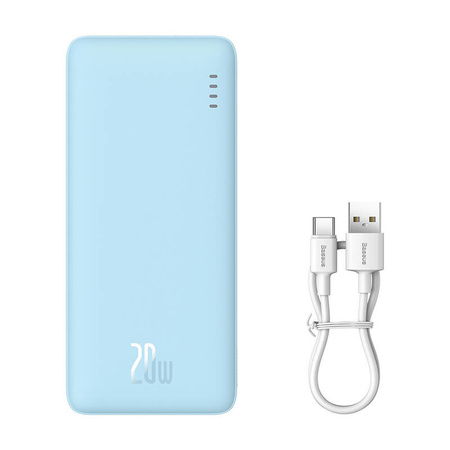 Powerbank BASEUS Airpow 10000mAh 20W (niebieski)