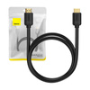 KABEL HDMI 2.0 BASEUS HIGH DEFINITION SERIES, 4K 60HZ, 0.75M (CZARNY)