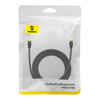 KABEL SIECIOWY KAT. 8 BASEUS ETHERNET RJ45, 40GBPS, 2M (CZARNY)