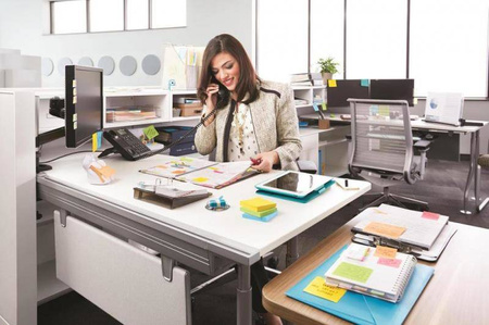 ZAKŁADKI INDEKSUJĄCE FOLIOWE 11,9X43,1MM 3M POST-IT® 683-4 MIX*4 4*35SZT