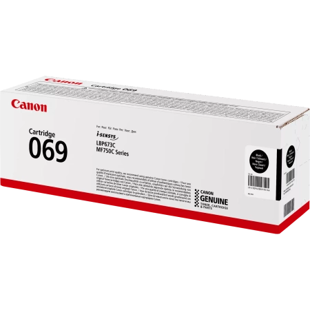 CANON ORYGINALNY TONER 069BK, BLACK, 2100S, 5094C002, CANON MF752CDW, 754CDW, LBP673CDW, O