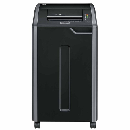 NISZCZARKA P-7/T-6 OTWÓR 305MM FELLOWES 425HS 100063597 CZARNA 10KRT SCINKI 1X5MM 121 LITRÓW